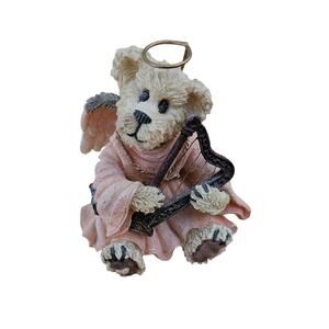 Boyds Bears Bearstone Muriel Angelmuse Love's Sweet Melody #228347 Angel Harp